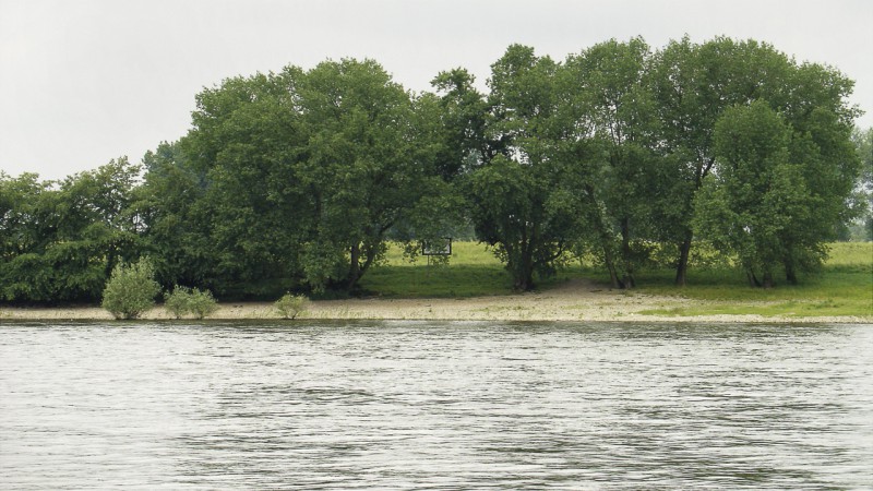 Rheinkilometer 752 links