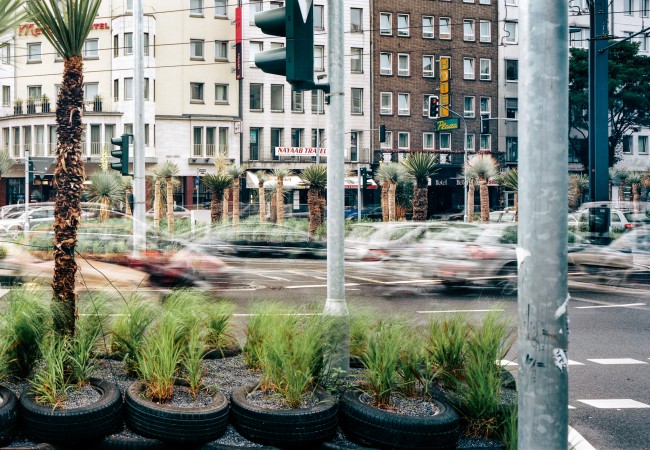 Mittelamerikanische Verkehrsinseln von Tita Giese, Stresemannplatz #1