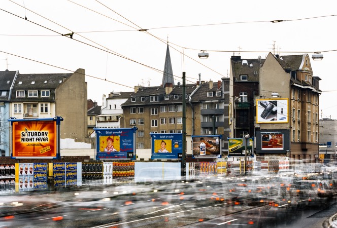 Werdener Straße, Baustelle Amts- und Landgericht