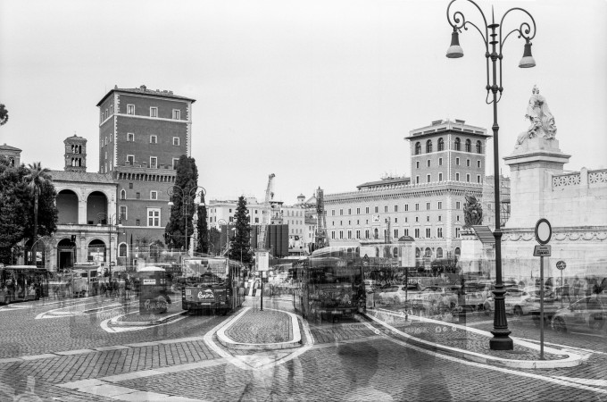 Piazza del Aracoeli, Blickrichtung Piazza Venezia