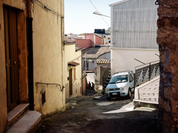 Fiat Panda II in Cesaro, Sizilien.