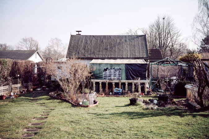 Schrebergartenhaus in der Kleingartenanlage "Vor den Toren", Berlin Tegel
