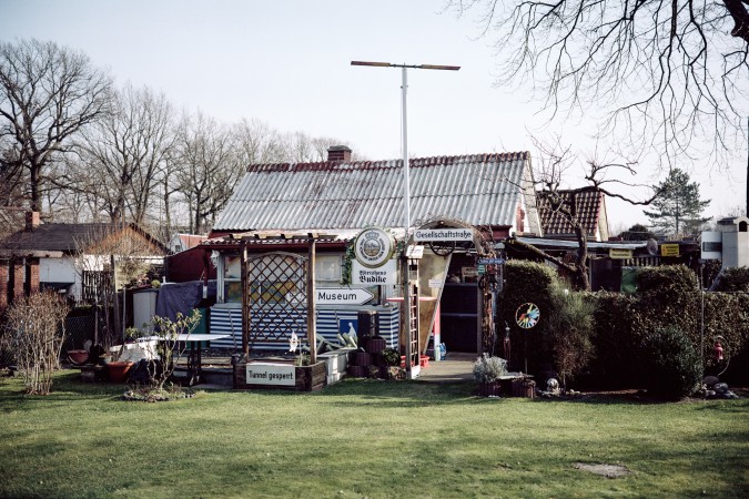 Schrebergartenhaus in der Kleingartenanlage "Vor den Toren", Berlin Tegel