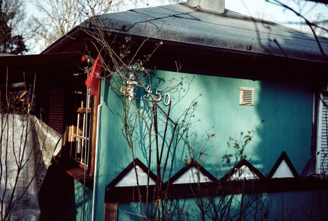 Schrebergartenhaus in der Kleingartenanlage "Rehberge", Wedding