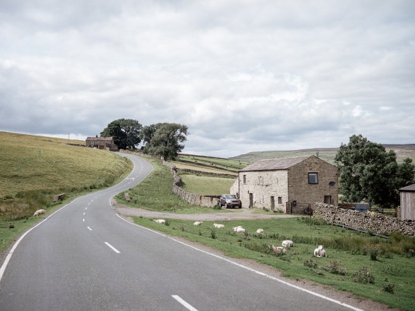 Range Rover Sport in Reeth, Yorkshire Dales
