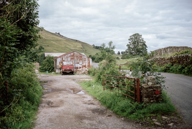 British Leyland LKW in Muker, Yorkshire Dales