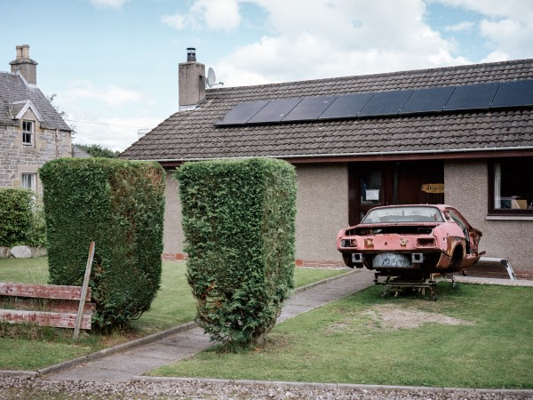 Triumph TR7 in Kingussie, Schottland